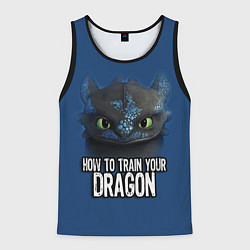 Мужская майка без рукавов How to train your dragon