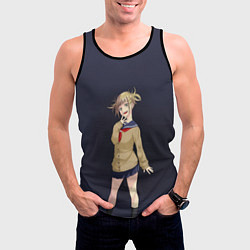 Майка-безрукавка мужская My Hero Academia Himiko Toga, цвет: 3D-черный — фото 2