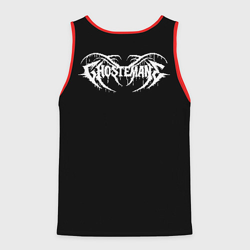 Мужская майка без рукавов GHOSTEMANE / 3D-Красный – фото 2