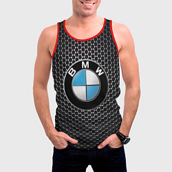 Майка-безрукавка мужская BMW РЕДАЧ, цвет: 3D-красный — фото 2