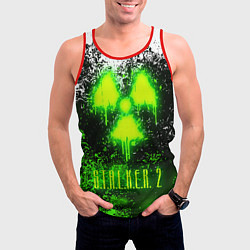Майка-безрукавка мужская S T A L K E R 2, цвет: 3D-красный — фото 2