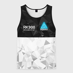 Майка-безрукавка мужская RK900 CONNOR, цвет: 3D-черный