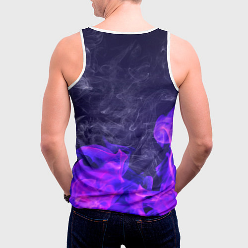 Мужская майка без рукавов PUBG / 3D-Белый – фото 4