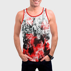 Майка-безрукавка мужская One-Punch Man Collage, цвет: 3D-красный — фото 2