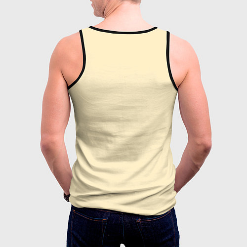 Мужская майка без рукавов BILLIE EILISH / 3D-Черный – фото 4