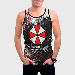 Майка-безрукавка мужская UMBRELLA CORP, цвет: 3D-черный — фото 2
