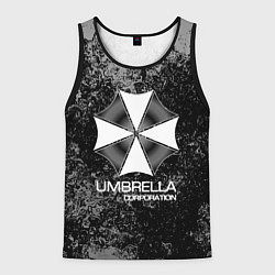 Майка-безрукавка мужская UMBRELLA CORP, цвет: 3D-черный