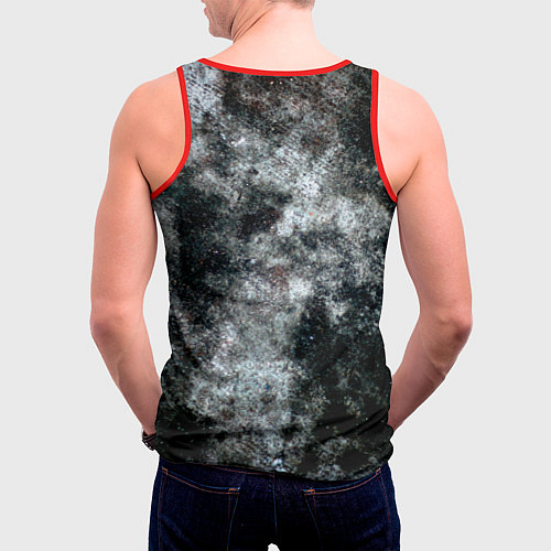 Мужская майка без рукавов ВДВ / 3D-Красный – фото 4