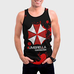 Майка-безрукавка мужская UMBRELLA CORP, цвет: 3D-черный — фото 2