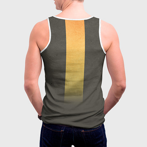 Мужская майка без рукавов Claptrap / 3D-Белый – фото 4