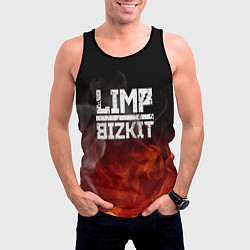 Майка-безрукавка мужская LIMP BIZKIT, цвет: 3D-черный — фото 2