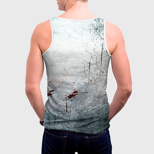Мужская майка без рукавов Assassins Creed / 3D-Белый – фото 4