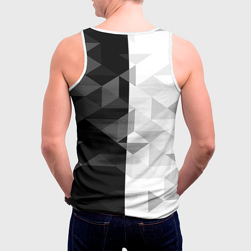 Мужская майка без рукавов ROBLOX / 3D-Белый – фото 4