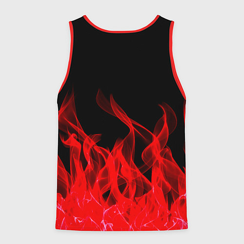 Мужская майка без рукавов ROBLOX / 3D-Красный – фото 2