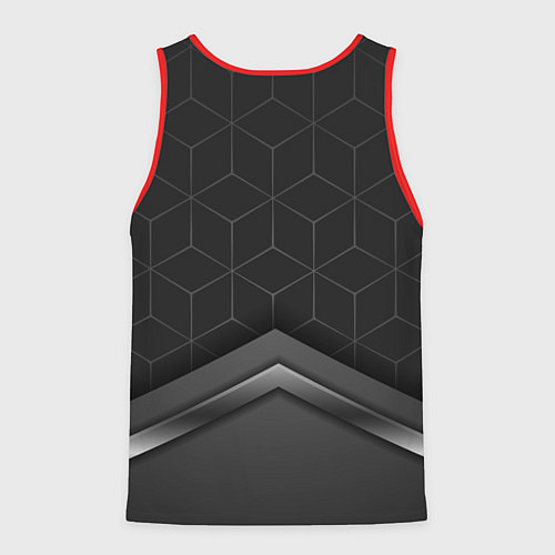 Мужская майка без рукавов TOYOTA / 3D-Красный – фото 2