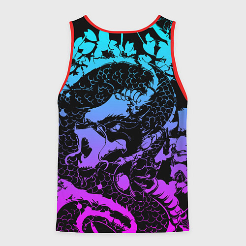 Мужская майка без рукавов Imagine Dragons / 3D-Красный – фото 2