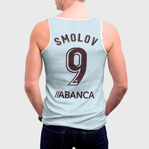 Мужская майка без рукавов Смолов Сельта Домашняя 2020 / 3D-Белый – фото 4