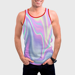 Майка-безрукавка мужская Vaporwave, цвет: 3D-красный — фото 2