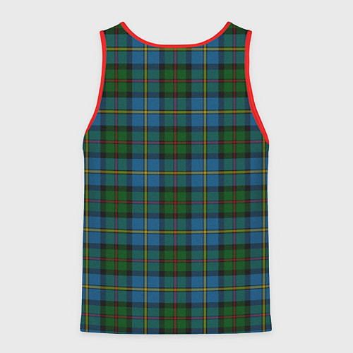 Мужская майка без рукавов Джентльмены / 3D-Красный – фото 2