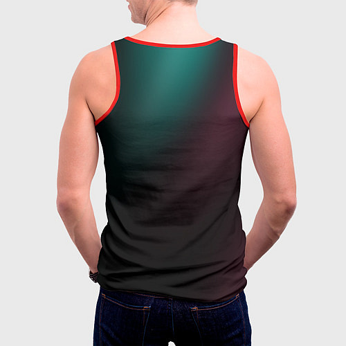 Мужская майка без рукавов The Division 2 Logo / 3D-Красный – фото 4