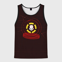 Майка-безрукавка мужская The Division 2, цвет: 3D-черный