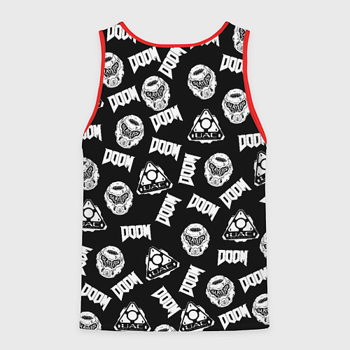 Мужская майка без рукавов Doom Eternal / 3D-Красный – фото 2