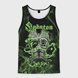 Майка-безрукавка мужская Toxic Sabaton, цвет: 3D-черный