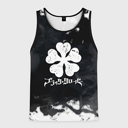 Мужская майка без рукавов ЧЁРНЫЙ КЛЕВЕР