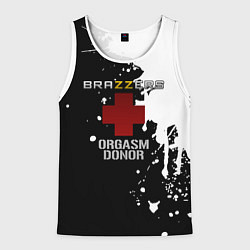 Мужская майка без рукавов Brazzers orgasm donor