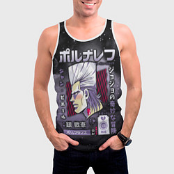 Майка-безрукавка мужская JoJo Bizarre Adventure, цвет: 3D-белый — фото 2