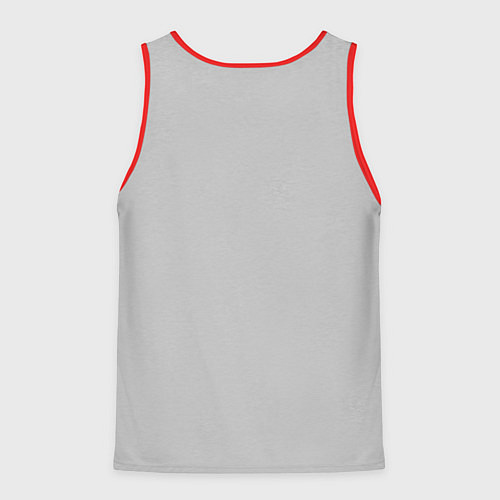 Мужская майка без рукавов PUBG / 3D-Красный – фото 2