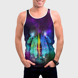 Майка-безрукавка мужская UNDERTALE, цвет: 3D-белый — фото 2