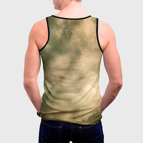 Мужская майка без рукавов Sabaton / 3D-Черный – фото 4