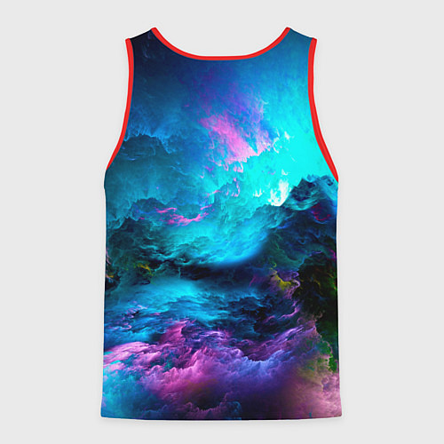 Мужская майка без рукавов Fantasy / 3D-Красный – фото 2
