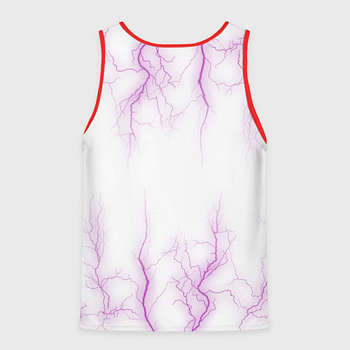 Мужская майка без рукавов ПОШЛАЯ МОЛЛИ / 3D-Красный – фото 2