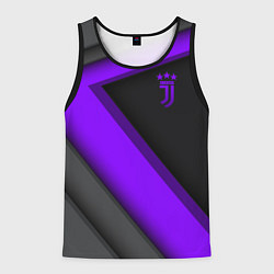 Майка-безрукавка мужская Juventus F C, цвет: 3D-черный