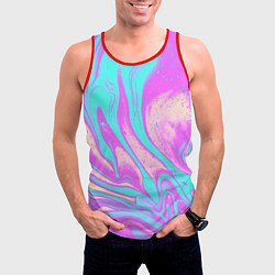 Майка-безрукавка мужская DIGITAL ART, цвет: 3D-красный — фото 2