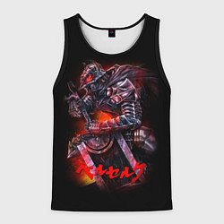 Майка-безрукавка мужская BERSERK, цвет: 3D-черный
