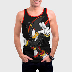 Майка-безрукавка мужская SHADOW, цвет: 3D-красный — фото 2