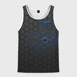 Майка-безрукавка мужская Crysis, цвет: 3D-белый