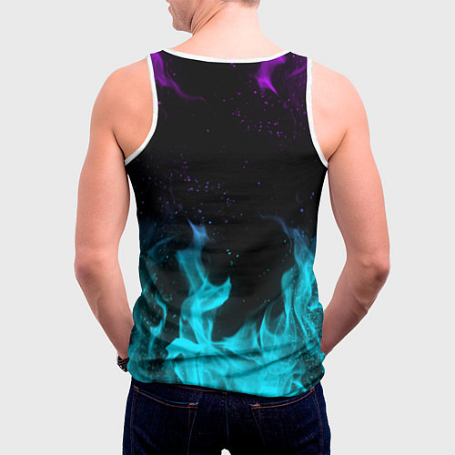 Мужская майка без рукавов FORTNITE X TRAVIS SCOTT / 3D-Белый – фото 4