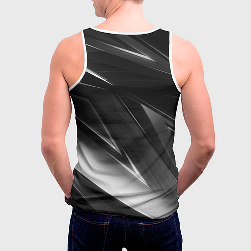 Мужская майка без рукавов JUVENTUS / 3D-Белый – фото 4