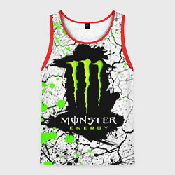 Майка-безрукавка мужская MONSTER ENERGY Z, цвет: 3D-красный