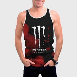 Майка-безрукавка мужская MONSTER ENERGY, цвет: 3D-белый — фото 2