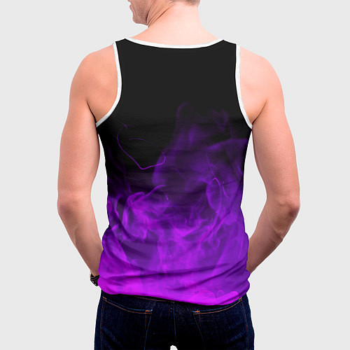 Мужская майка без рукавов MONSTER ENERGY / 3D-Белый – фото 4