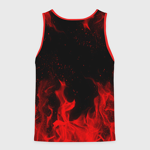 Мужская майка без рукавов HONDA / 3D-Красный – фото 2