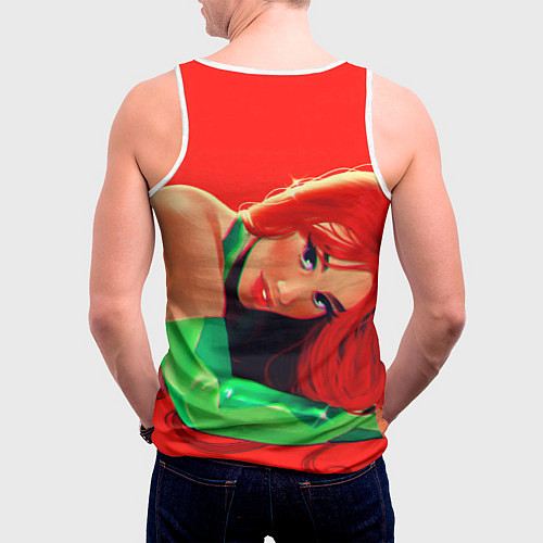 Мужская майка без рукавов DOJA CAT / 3D-Белый – фото 4