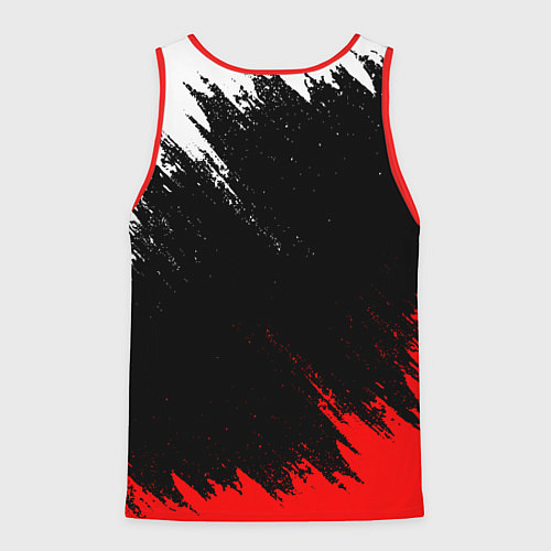 Мужская майка без рукавов The Witcher / 3D-Красный – фото 2