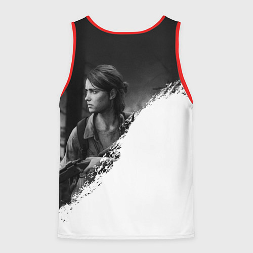 Мужская майка без рукавов THE LAST OF US 2 / 3D-Красный – фото 2