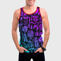 Майка-безрукавка мужская THE LAST OF US 2, цвет: 3D-красный — фото 2